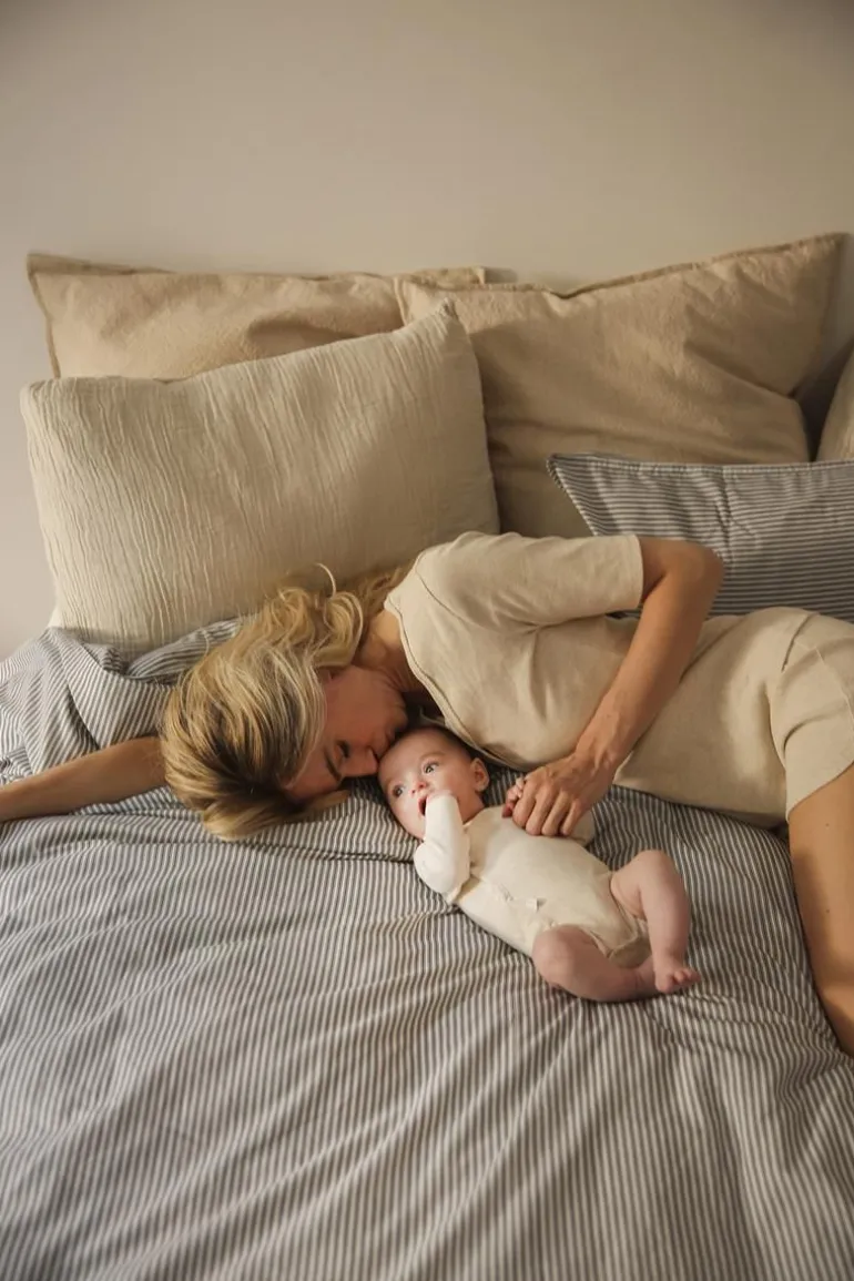 pyjamashort_jada__oatmeal_7.webp Noppies Ondergoed | Nachtkleding & Loungewear<Pyjamashort Jada - Oatmeal
