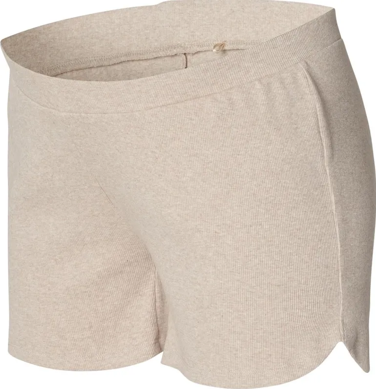 pyjamashort_jada__taupe_m_4.webp Noppies Ondergoed | Nachtkleding & Loungewear<Pyjamashort Jada - Taupe Melange