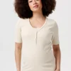 Noppies Nachtkleding & Loungewear | Ondergoed<Pyjamatop Met Voedingsfunctie Renate - Oatmeal