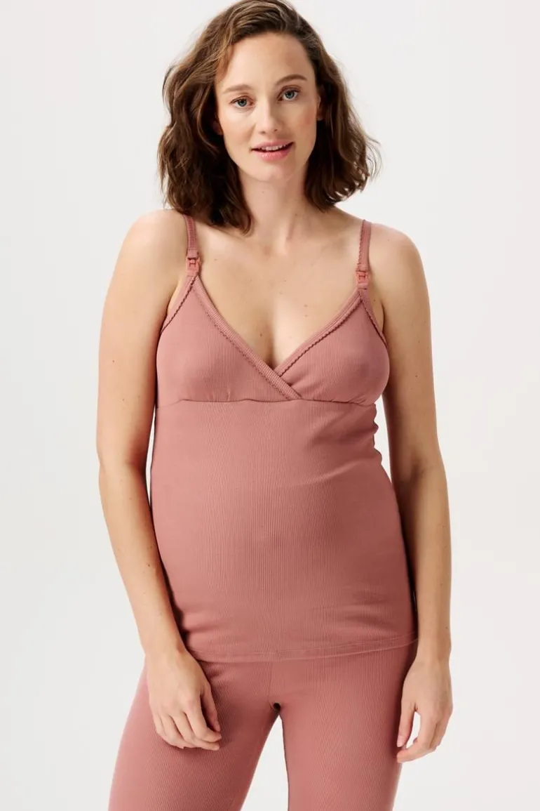 pyjamatop_met_voedingsfun_0-9.webp Noppies Nachtkleding & Loungewear | Ondergoed<Pyjamatop Met Voedingsfunctie Maja - Burlwood