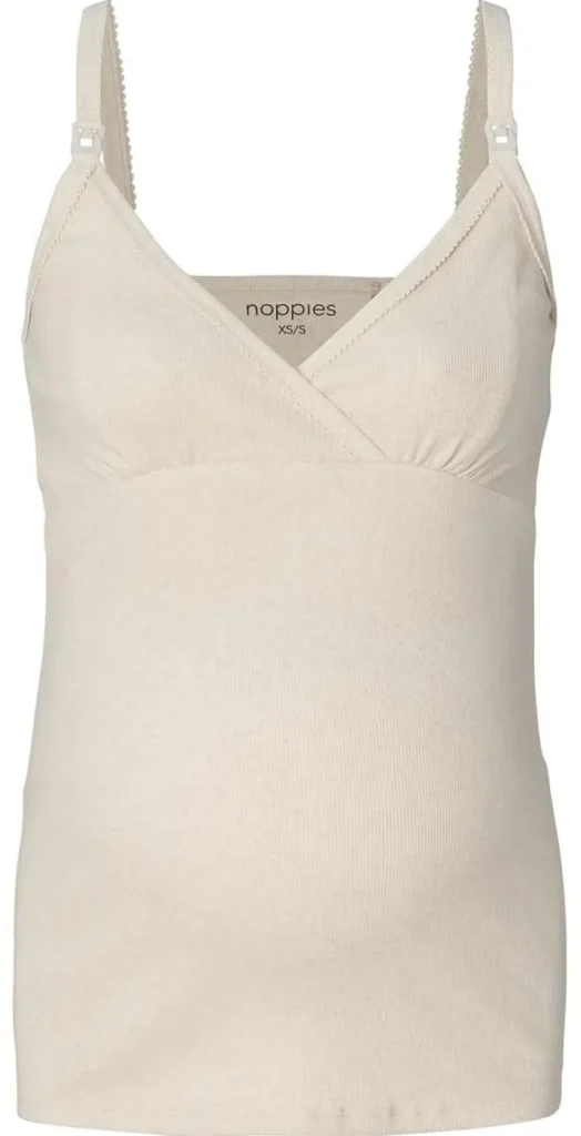 Noppies Nachtkleding & Loungewear | Ondergoed<Pyjamatop Met Voedingsfunctie Maja - Oatmeal