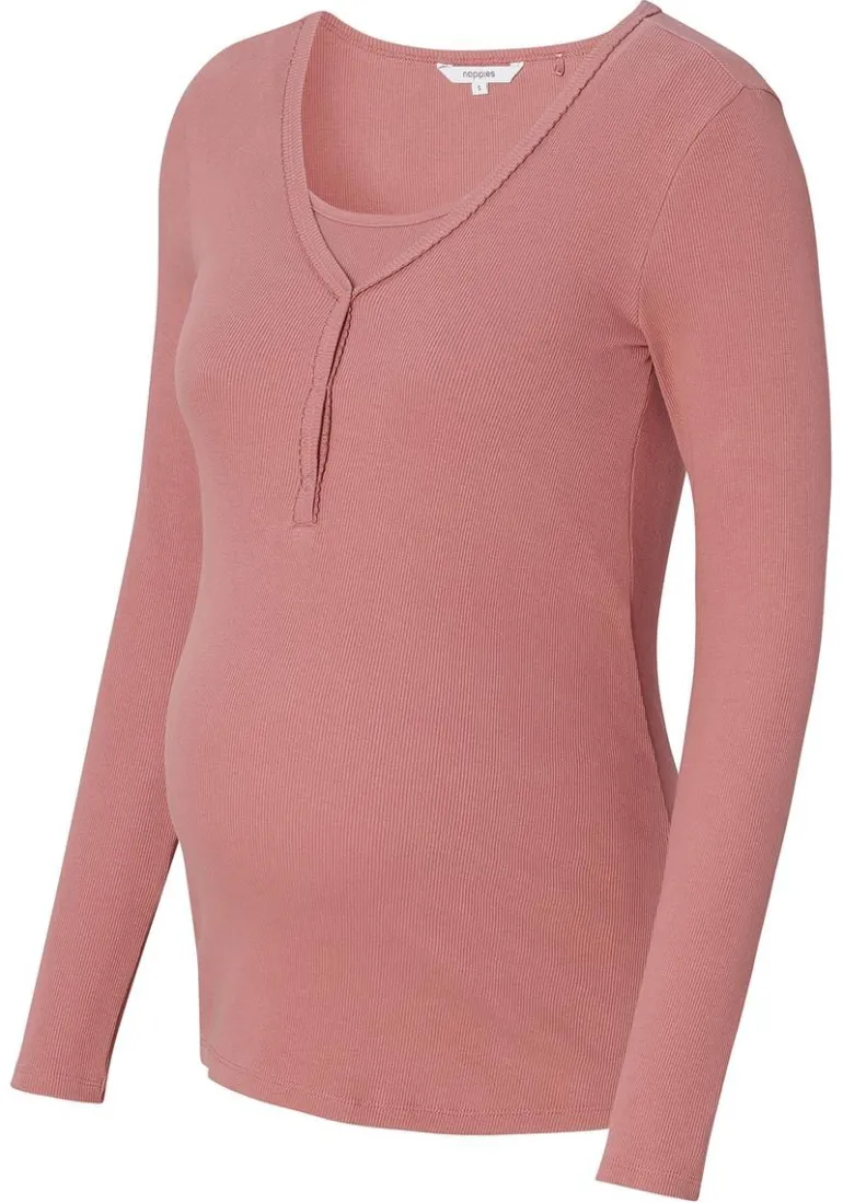 pyjamatop_met_voedingsfun_10-4.webp Noppies Nachtkleding & Loungewear | Ondergoed<Pyjamatop Met Voedingsfunctie Amala - Burlwood
