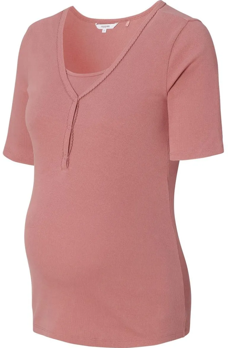 pyjamatop_met_voedingsfun_4-6.webp Noppies Nachtkleding & Loungewear | Ondergoed<Pyjamatop Met Voedingsfunctie Renate - Burlwood