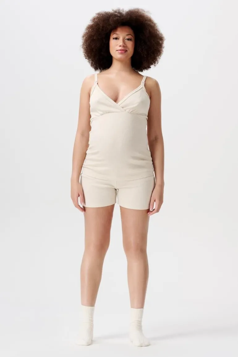 pyjamatop_met_voedingsfun_5-2.webp Noppies Nachtkleding & Loungewear | Ondergoed<Pyjamatop Met Voedingsfunctie Maja - Oatmeal