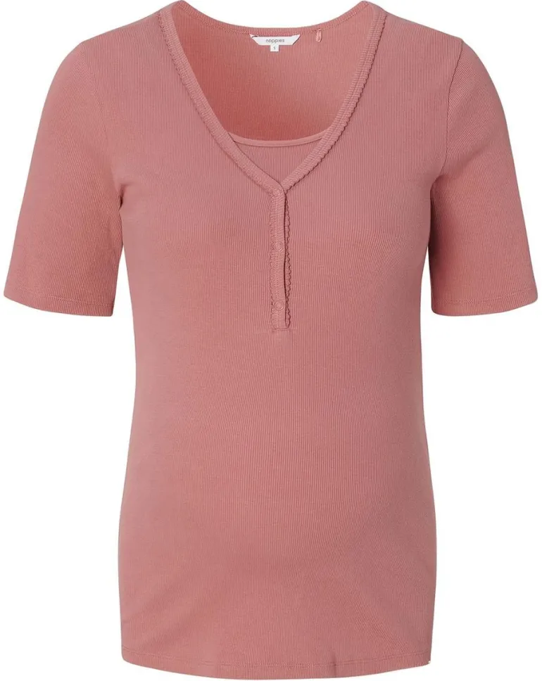 pyjamatop_met_voedingsfun_8-6.webp Noppies Nachtkleding & Loungewear | Ondergoed<Pyjamatop Met Voedingsfunctie Renate - Burlwood