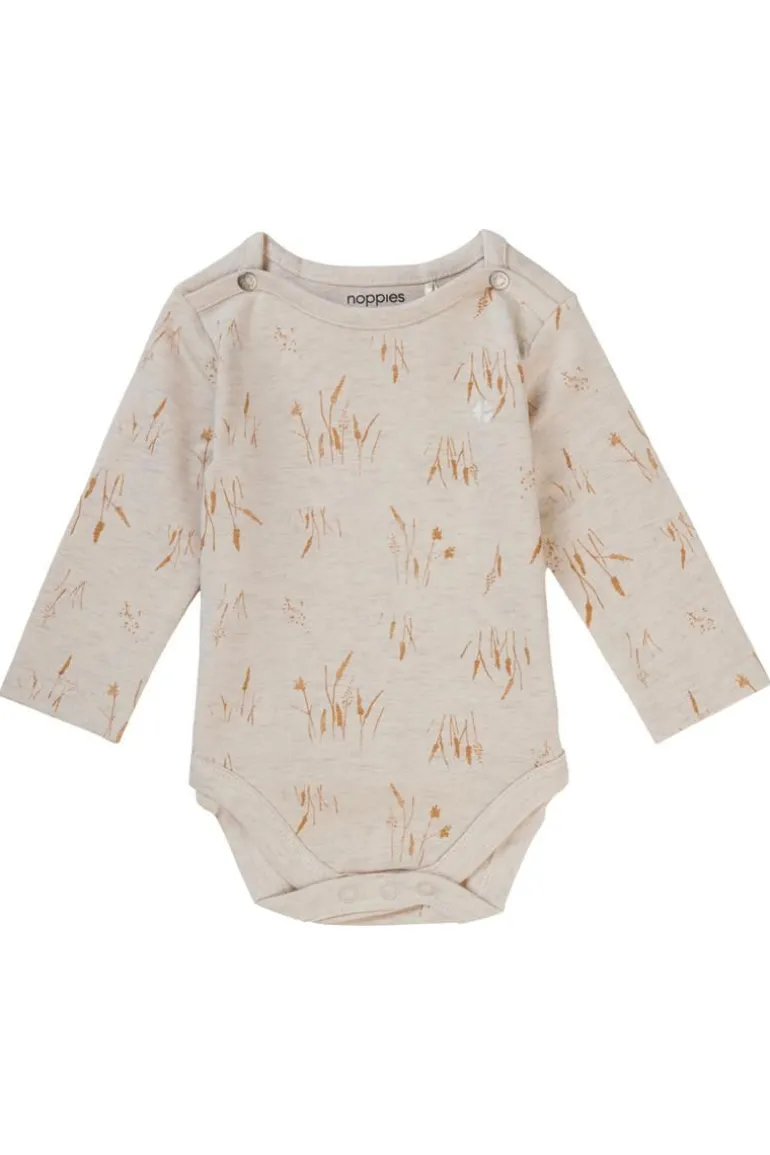 romper_beckemeyer__oatmea_3.webp Noppies Rompers<Romper Beckemeyer - Oatmeal