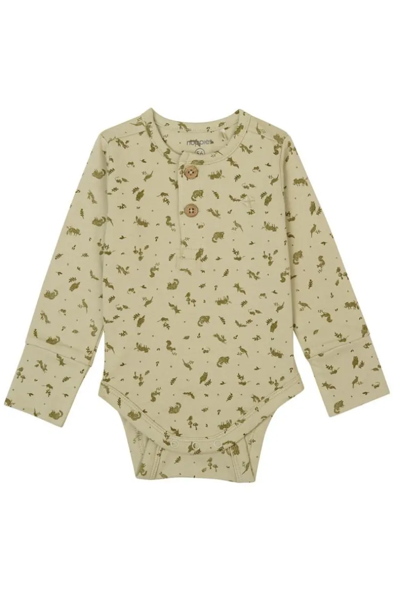romper_gema__moss_gray_4.webp Noppies Boxpakjes<Romper Gema - Moss Gray