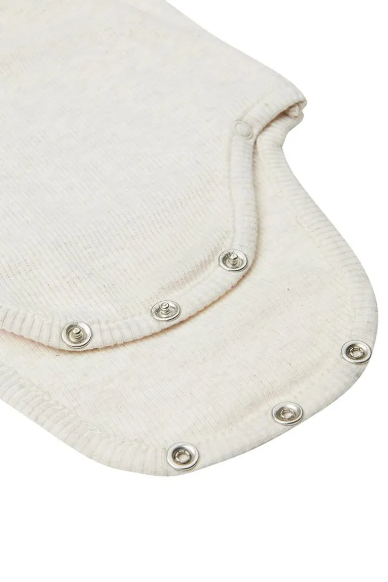 romper_nino__oatmeal_3.webp Noppies Basics | Rompers<Romper Nino - Oatmeal
