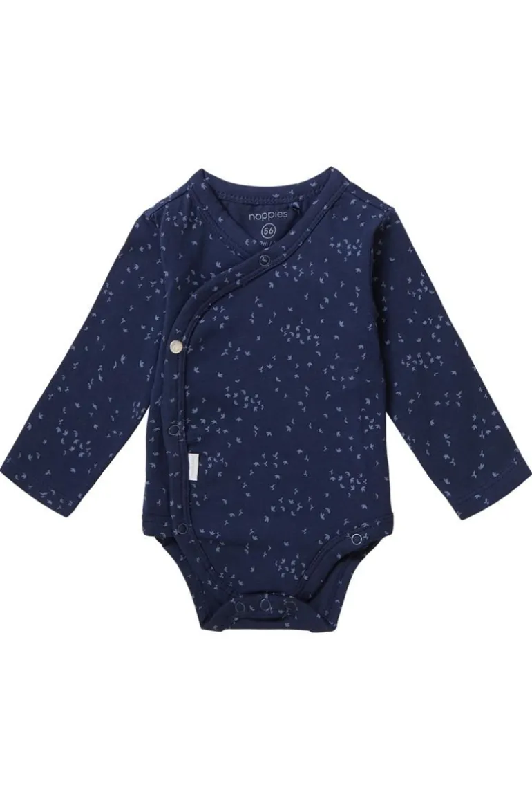 romper_norsik__black_iris_0.webp Noppies Rompers | Basics<Romper Norsik - Black Iris