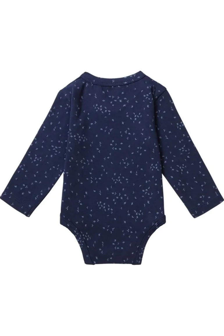 romper_norsik__black_iris_4.webp Noppies Rompers | Basics<Romper Norsik - Black Iris