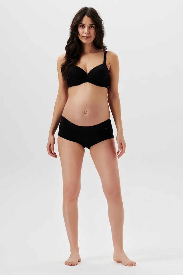 short_cotton_melange__bla_0.webp Noppies Shorts<Short Cotton Melange - Black