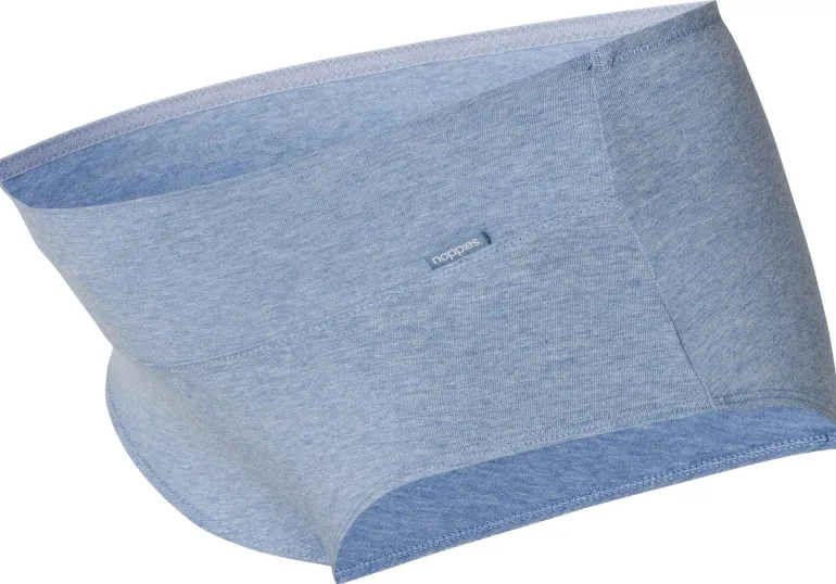 short_cotton_melange__lig_10.webp Noppies Shorts<Short Cotton Melange - Light Blue Melange