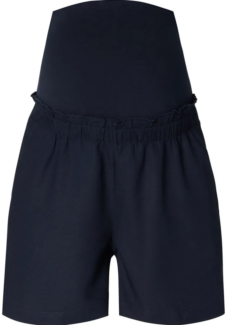 shorts__night_sky_blue_2.webp Noppies Korte Broeken | Broeken<Shorts - Night Sky Blue