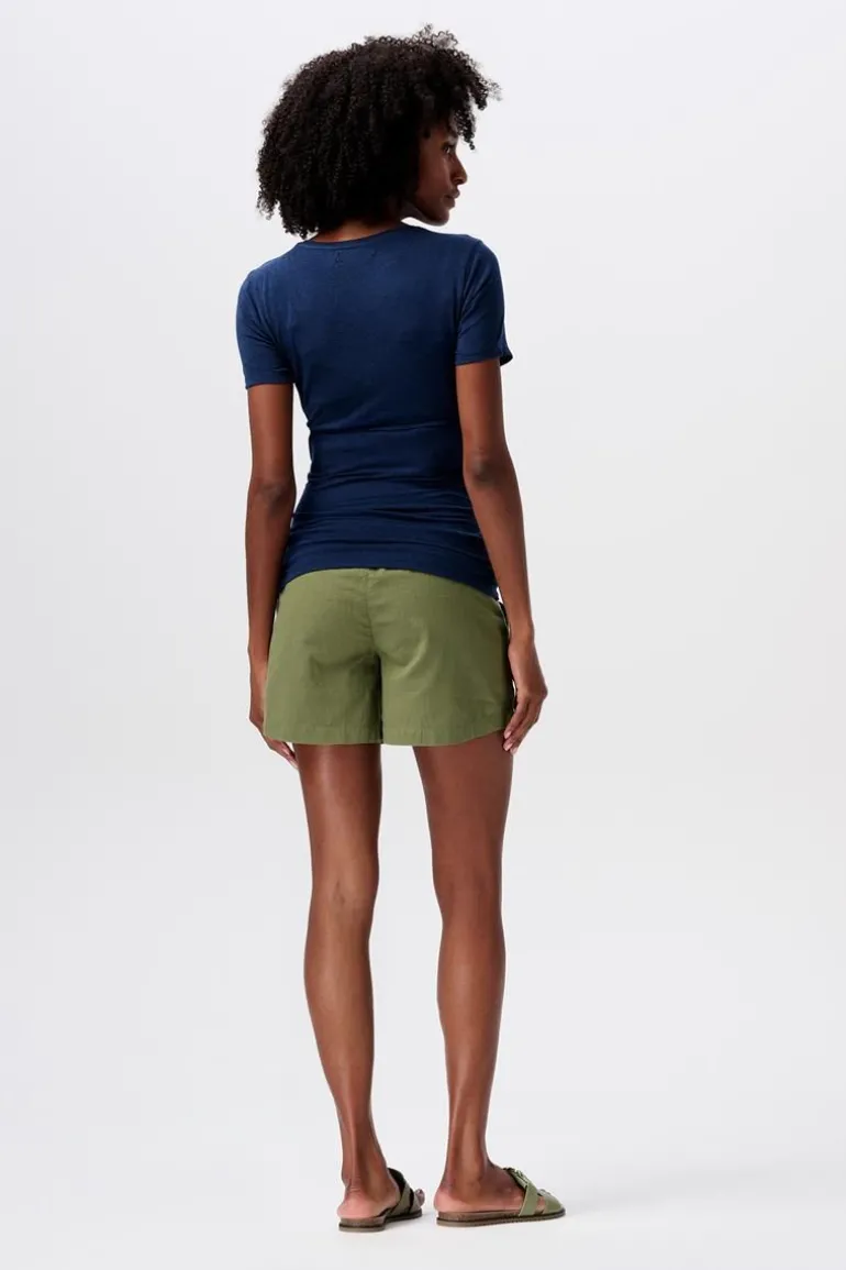 shorts__olive_green_7.webp Noppies Korte Broeken | Broeken<Shorts - Olive Green