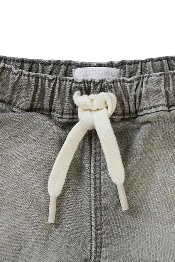 Noppies Korte Broeken<Shorts Burke - Light Grey Denim