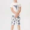 Noppies Korte Broeken | Broeken<Shorts Dayton - Whisper White