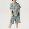 Noppies Korte Broeken | Broeken<Shorts Dooms - Dark Forest