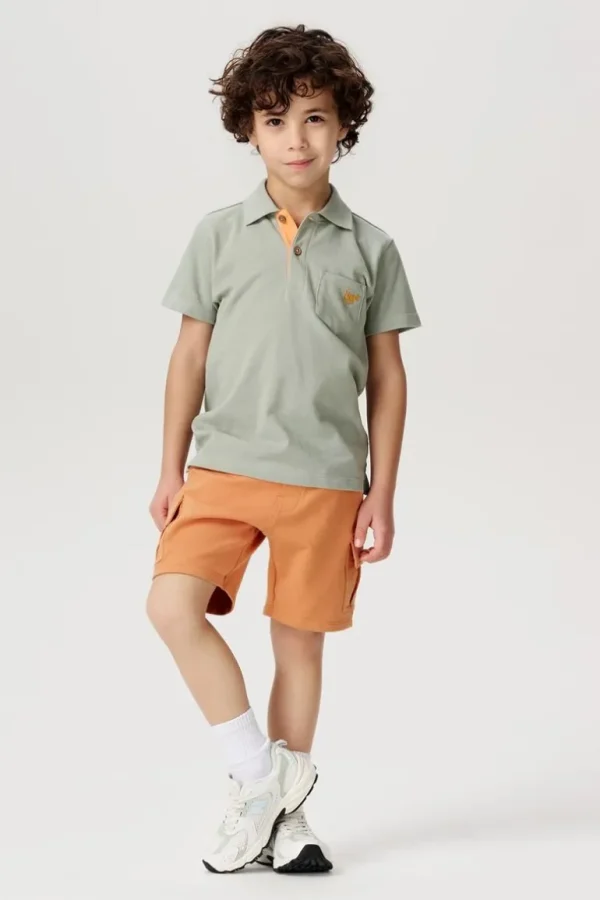 Noppies Korte Broeken | Broeken<Shorts Dranesville - Golden Ochre