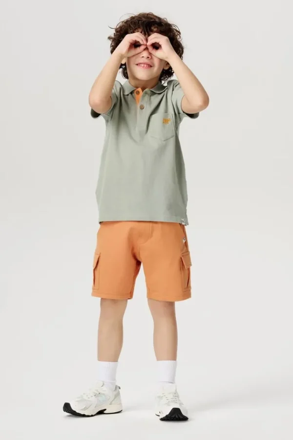 Noppies Korte Broeken | Broeken<Shorts Dranesville - Golden Ochre