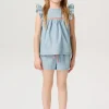 Noppies Korte Broeken | Broeken<Shorts Eleison - Light Blue Wash
