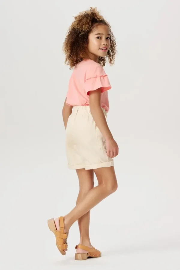 Noppies Korte Broeken | Broeken<Shorts Erda - Whisper White