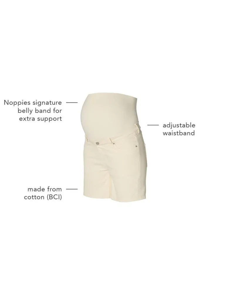 shorts_kaaho__bone_white_7.webp Noppies Korte Broeken | Broeken<Shorts Kaaho - Bone White