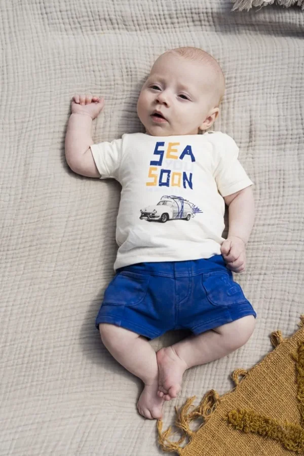 Noppies Korte Broeken<Shorts Mescal - Sodalite Blue