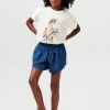 Noppies Korte Broeken | Broeken<Shorts Ponder - Washed Blue