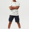 Noppies Korte Broeken | Broeken<Shorts Rockfish - India Ink