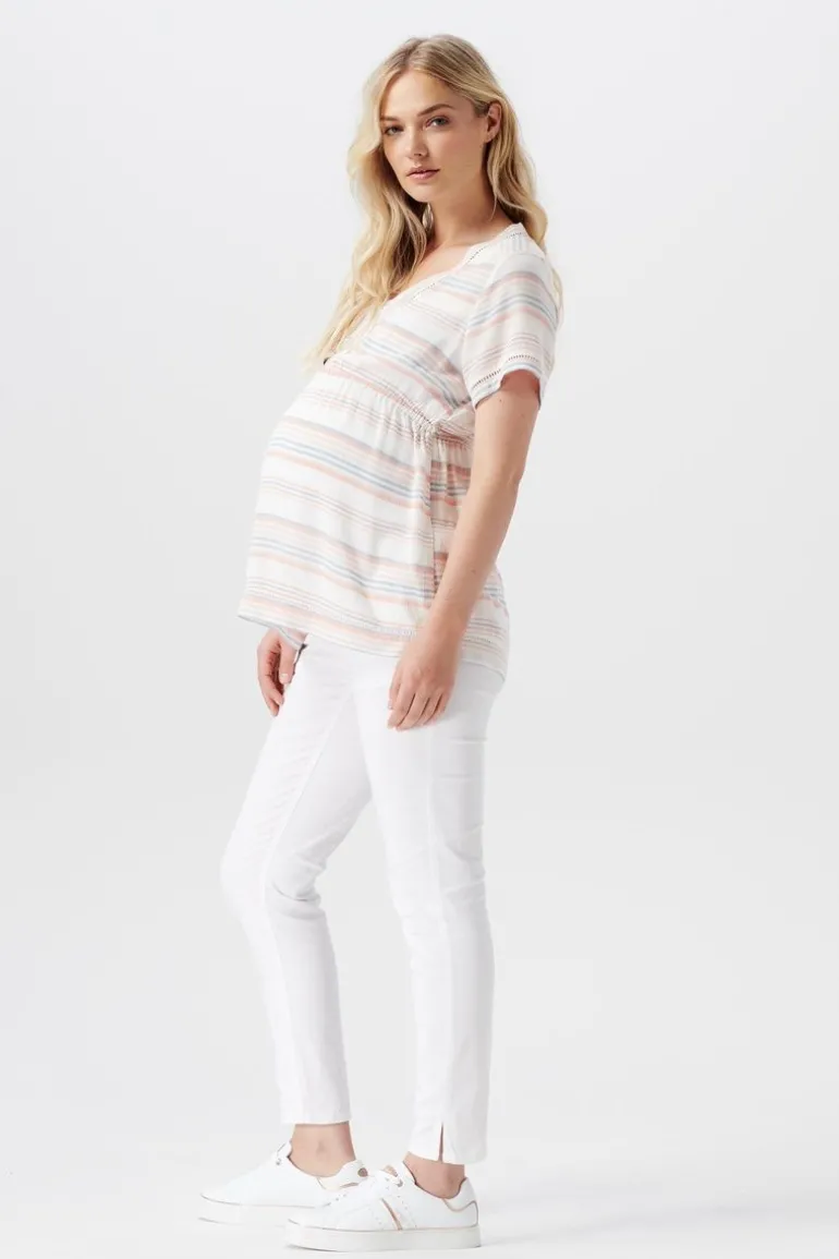 slim_broek__bright_white_5.webp Noppies Broeken<Slim Broek - Bright White