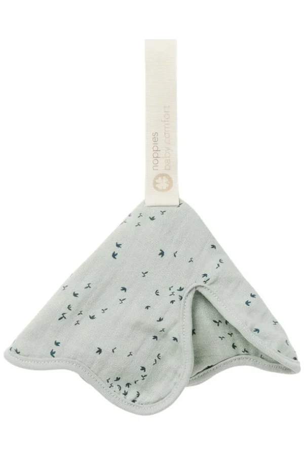 Noppies Slabbetjes & Doekjes | Thuis<Speendoekje Botanical Ø27cm - Puritan Gray