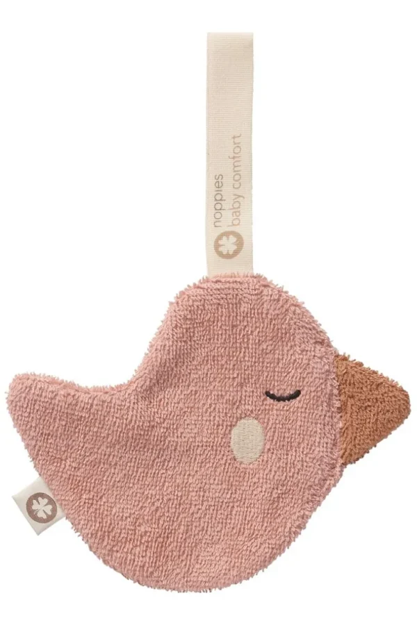 Noppies Slabbetjes & Doekjes | Thuis<Speendoekje Duck Pacifier Cloth - Misty Rose