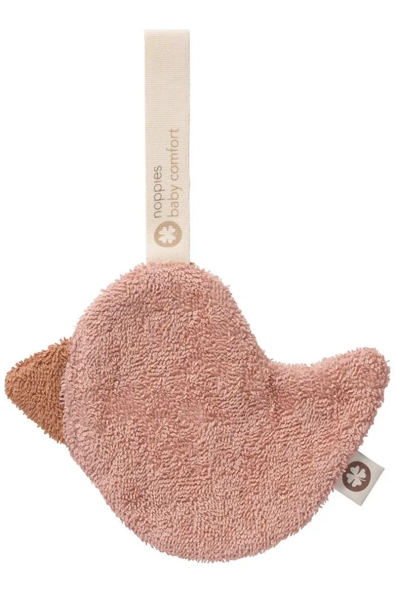 speendoekje_duck_pacifier_1-1.webp Noppies Slabbetjes & Doekjes | Thuis<Speendoekje Duck Pacifier Cloth - Misty Rose