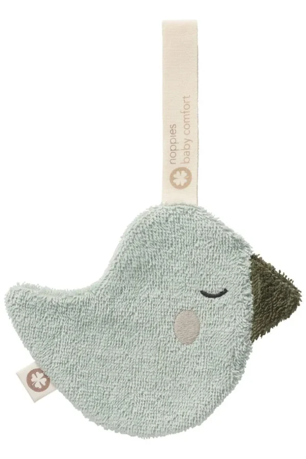 Noppies Slabbetjes & Doekjes | Thuis<Speendoekje Duck Pacifier Cloth - Puritan Gray