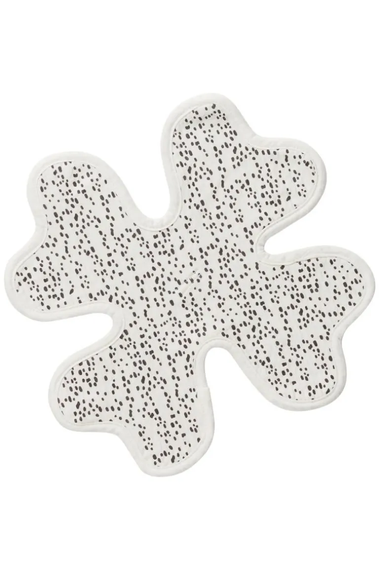 speendoekje_fancy_dot_clo_5-1.webp Noppies Slabbetjes & Doekjes | Thuis<Speendoekje Fancy Dot Clover Ø27 Cm - Brick Dust