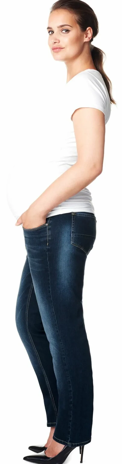 Noppies Jeans<Straight Jeans Mena Plus Size - Dark Stone Wash