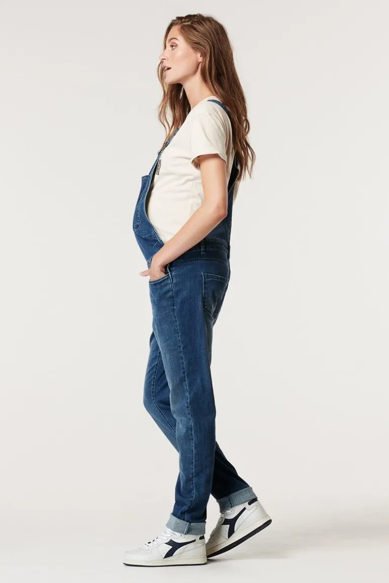 straight_jeans_salopette__5.webp Noppies Jeans<Straight Jeans Salopette - Blue Denim