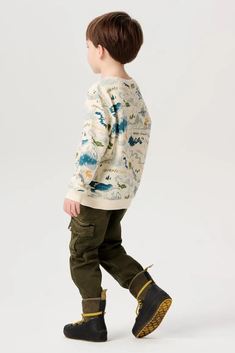 sweater_hirson__fog_1.webp Noppies Truien<Sweater Hirson - Fog