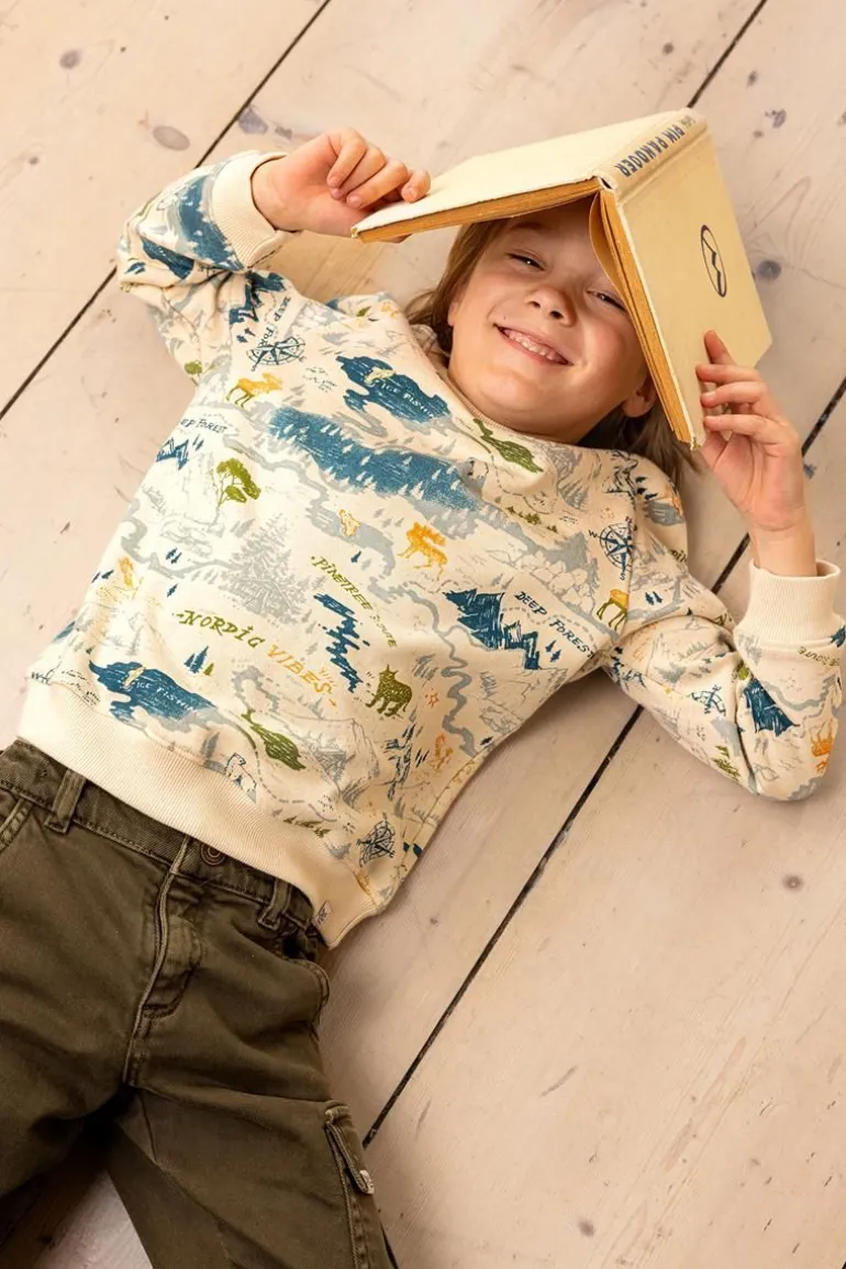sweater_hirson__fog_5.webp Noppies Truien<Sweater Hirson - Fog