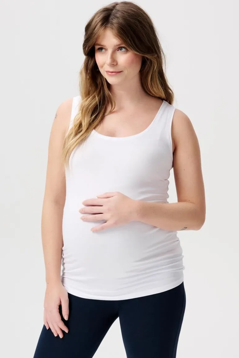 tanktop__white_7.webp Noppies Tops<Tanktop - White