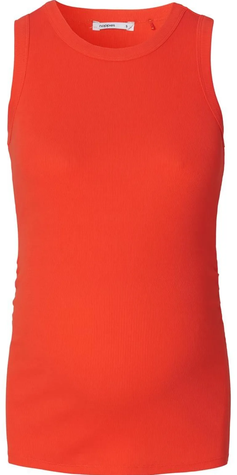 tanktop_kaysa__cherry_tom_2.webp Noppies Tops<Tanktop Kaysa - Cherry Tomato