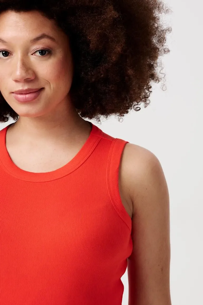 tanktop_kaysa__cherry_tom_5.webp Noppies Tops<Tanktop Kaysa - Cherry Tomato