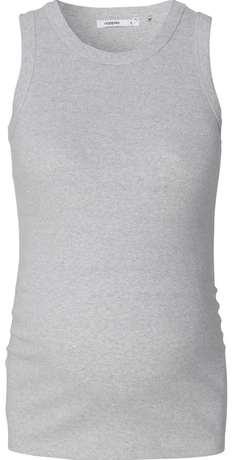 tanktop_kaysa__grey_melan_2.webp Noppies Tops<Tanktop Kaysa - Grey Melange