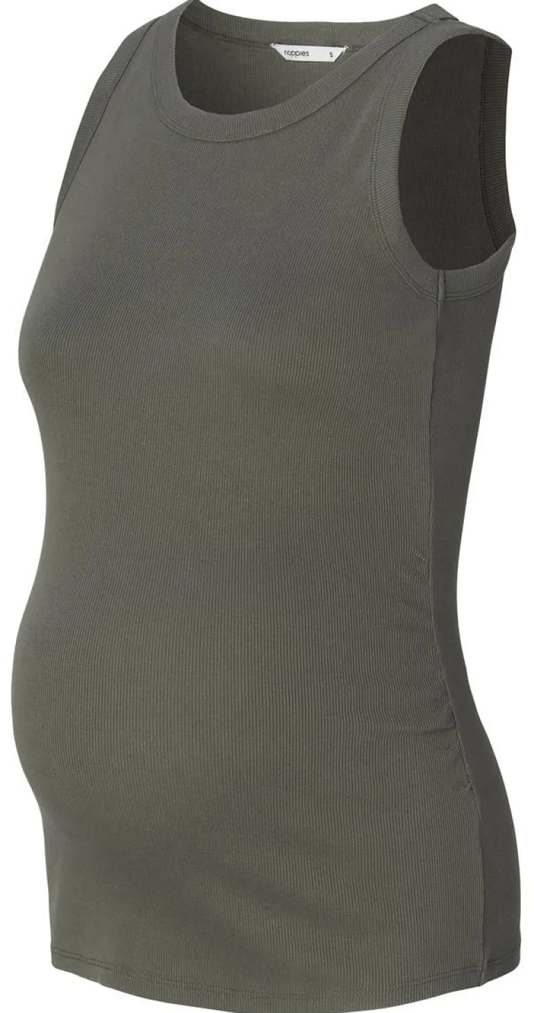 tanktop_kaysa__olive_10.webp Noppies Tops<Tanktop Kaysa - Olive