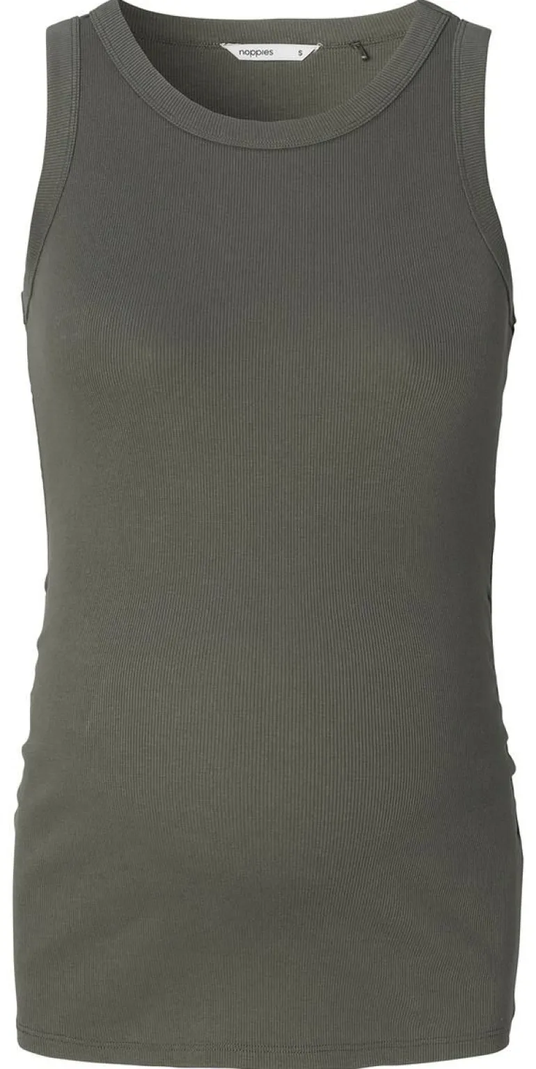 tanktop_kaysa__olive_2.webp Noppies Tops<Tanktop Kaysa - Olive