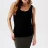 Noppies Tops<Tanktop Rib Sama - Black