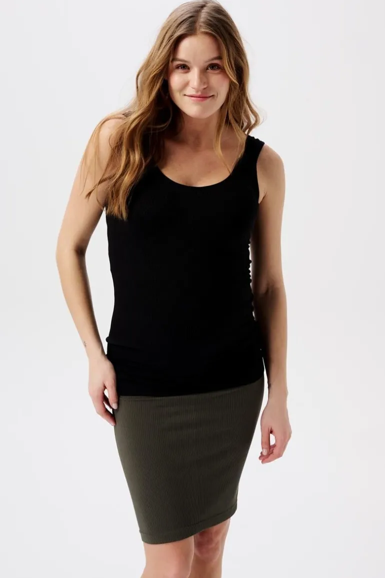 tanktop_rib_sama__black_0.webp Noppies Tops<Tanktop Rib Sama - Black