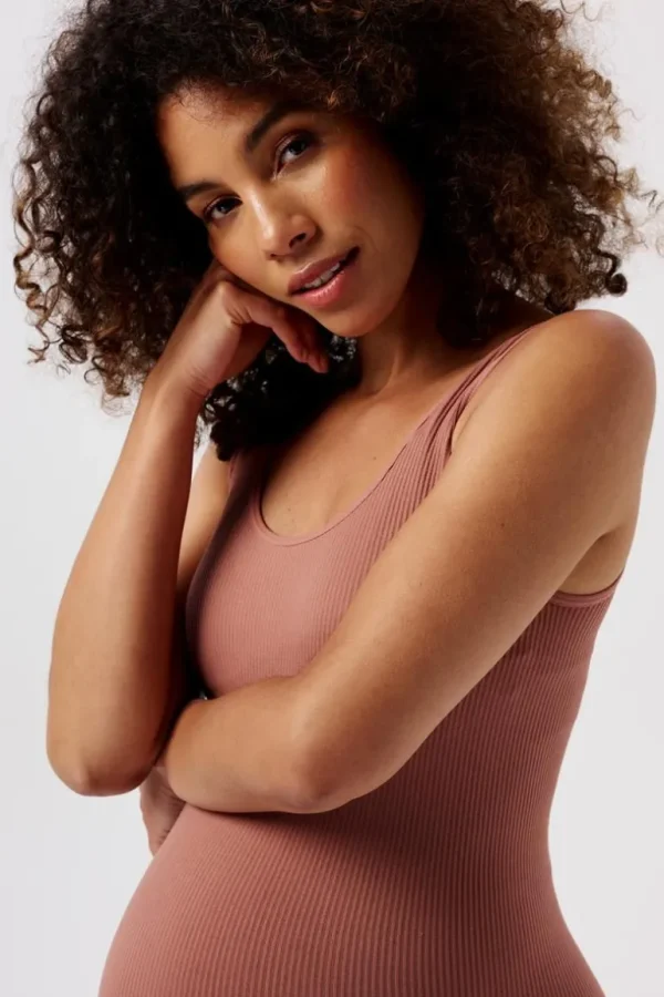 Noppies Tops<Tanktop Rib Sama - Burlwood