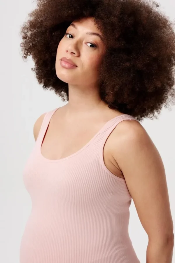 Noppies Tops<Tanktop Rib Sama - Pale Mauve
