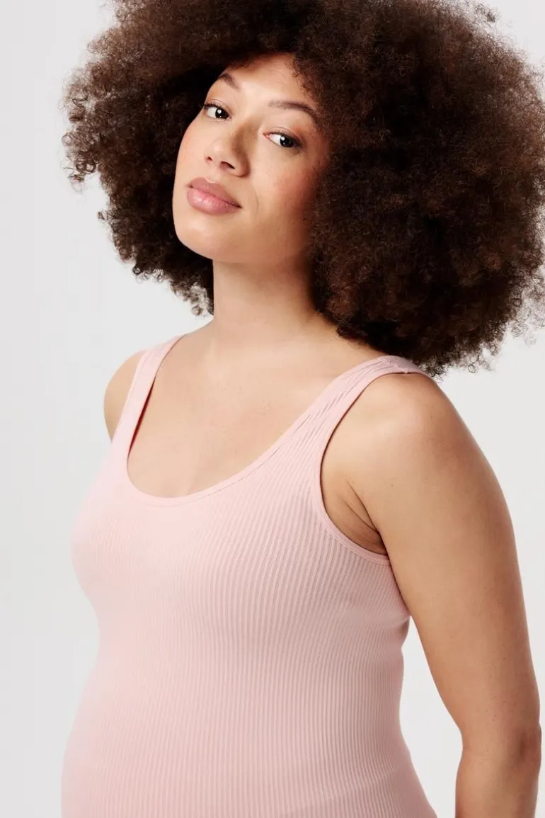 tanktop_rib_sama__pale_ma_5.webp Noppies Tops<Tanktop Rib Sama - Pale Mauve